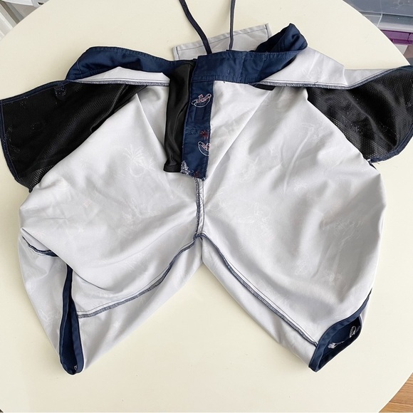 Travis Mathew Men’s Boardshorts Size 33 Flag Sweet Land of Beer - Picture 9 of 10